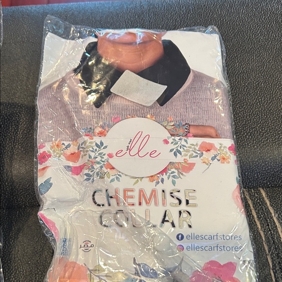 Elle Other - Elle White Chemise Collar